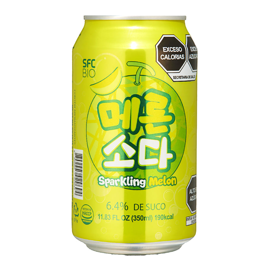 JUGO DE MELON CON GAS 350ML  1CAJA(24und)