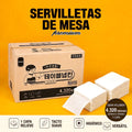 SERVILLETAS DE MESA (CAJA DE 4.320UND)